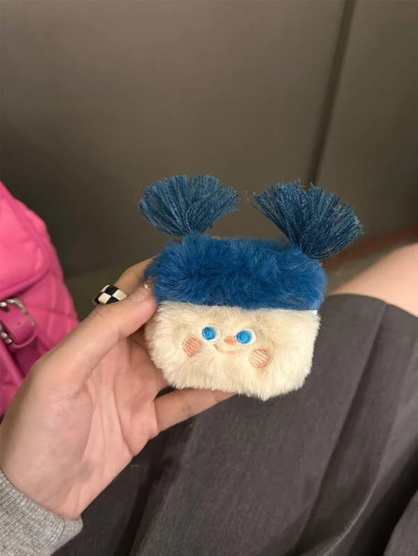 เคส เหมาะกับ Airpods ออกแบบ 3D การ์ตูน เด็กสาว e-37