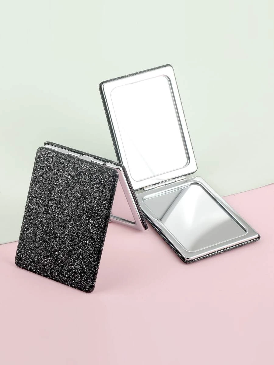 กระจกพับได้ กลิตเตอร์  k-75