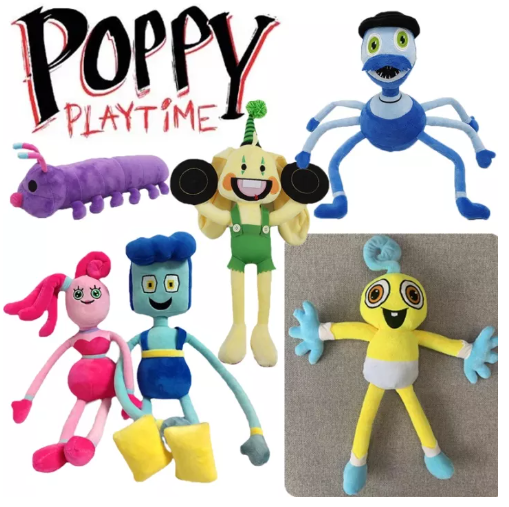 KID91-CODPoppy Playtime Huggy Wuggy 40cm ของเล่นตุ๊กตา ตุ๊กตาตัวละครในเกม ของขวัญวันเกิด