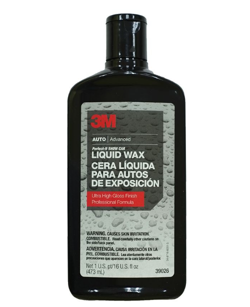 AC24-3M PN39026 LIQUID WAX 16FL OZ 473ML ผลิตภัณฑ์เคลือบเงารถยนต์ ขนาด 473 มิลลิลิตร