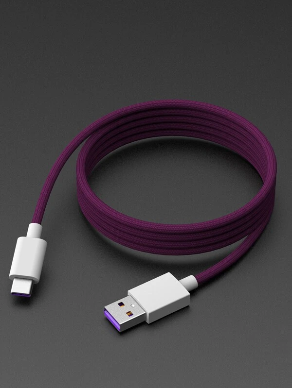 สายข้อมูล Type C ชาร์จเร็ว 1 ชิ้น b-44