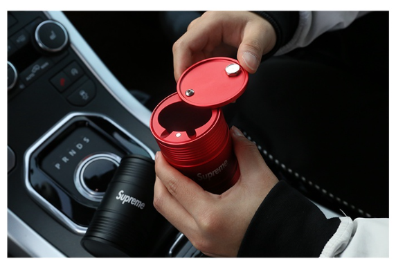 GX176-ที่เขี่ยบุหรี่อลูมิเนียมอัลลอยด์ สําหรับรถยนต์