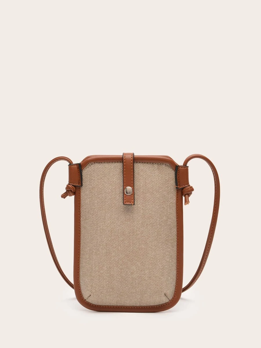 กระเป๋าสะพายข้างทรงคอนทราสต์v-29