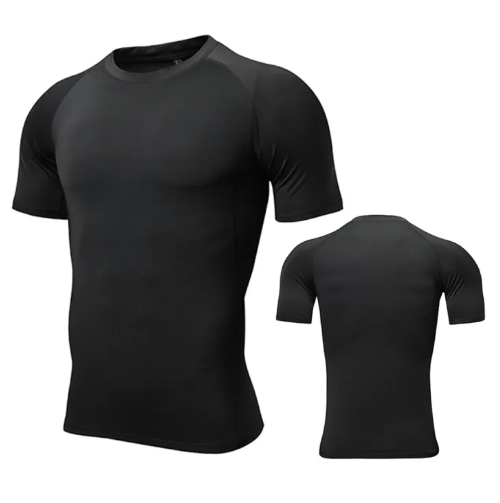 Z95-เสื้อยืดออกกำลังกายแขนสั้น กระชับกล้ามเนื้อ เสื้อยืดอัด เสื้อกีฬาแขนสั้นผู้ชาย [เตรียมจัดส่ง]