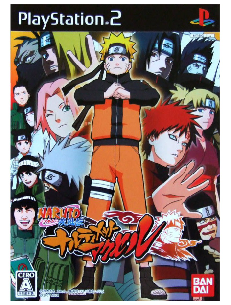 TM73-Naruto Shippuden: Narutimate Accel (Japan) PS2 แผ่นเกมส์ps2 แผ่นเกมเพล2 เกมps2 เกมนารูโตะ narutops2