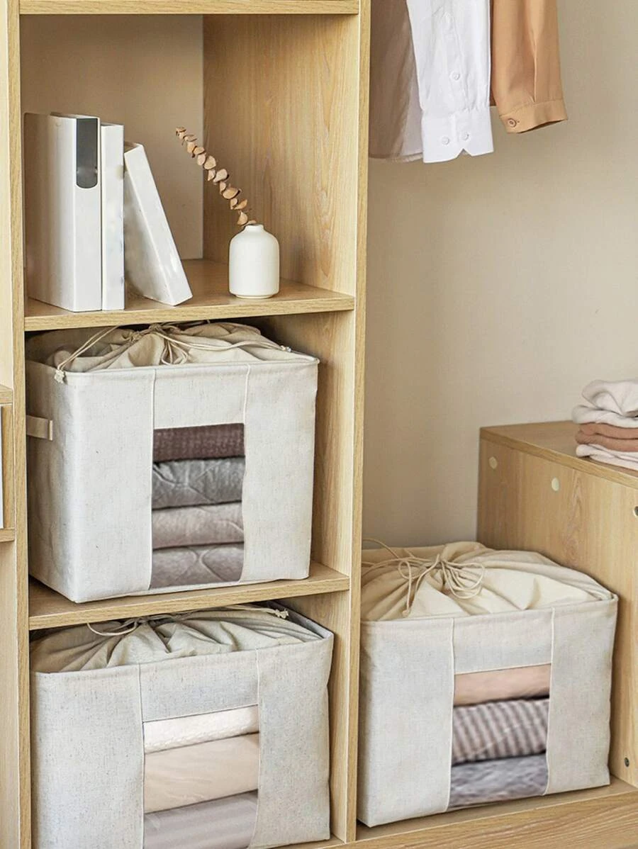 กระเป๋าเก็บของ การออกแบบ เชือกรูด พับได้ 1 ชิ้น  gg-54