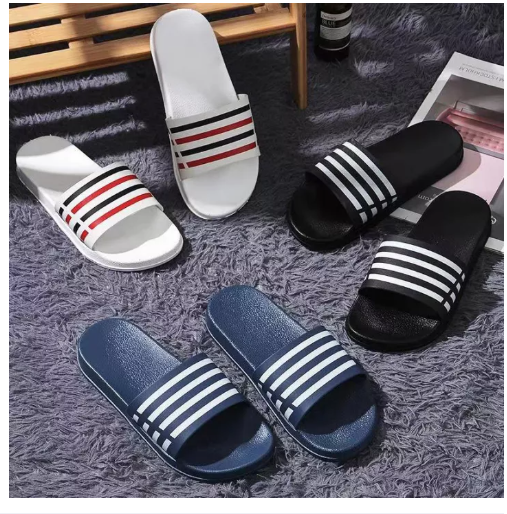 SAN39-รองเท้าผู้หญิง รองเท้าแตะ รองเท้าแบบสวม ลายคาด ลายอาดิดาส รองเท้าแฟชั่น รองเท้าใส่สบาย มีทั้งขายปลีก/ขายส่ง