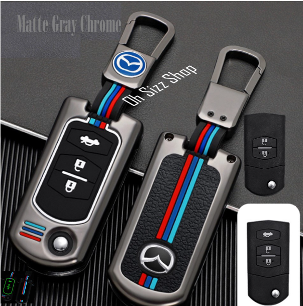 K51-  แชร์:   Favorite (2) เคสกุญแจโลหะรีโมทรถมาสด้า Mazda 2 กุญแจพับข้าง Full Package (Alloy Up Grade Luminescence 3D Silicone)2 และ 3 ปุ่ม ใส่ได้