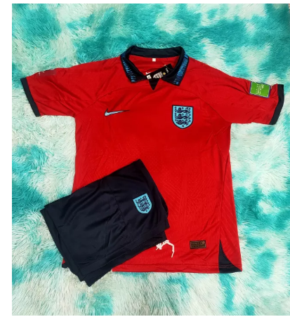 FJ67-ชุดกีฬาทีมชาติ อังกฤษ (เสื้อพร้อมกางเกง) ชุดกีฬาผู้ใหญ่