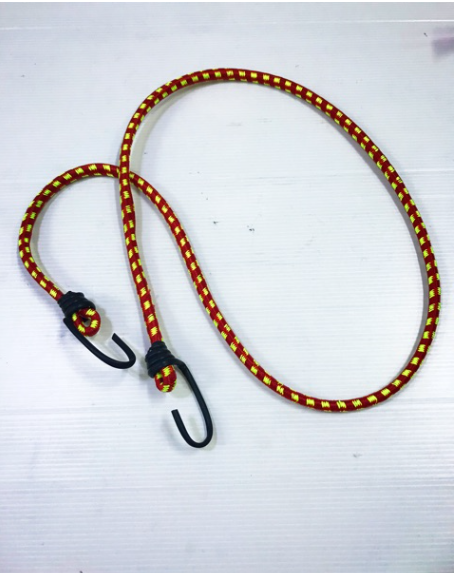 MW226-ถูกสุดๆ สายรัดของยางยืด 5 ฟุต สายรัดท้ายรถมอเตอร์ไซค์ ราคาต่อเส้น คละสี ราคา/เส้น