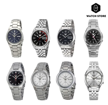 WAT57-นาฬิกา Seiko Vintage Automatic รุ่น SNK375, SNK603, SNKA01, SNK393, SNKL15, SNK607, SNK601, SNK617 ของแท้ ประกันศูนย์ 1 ปี
