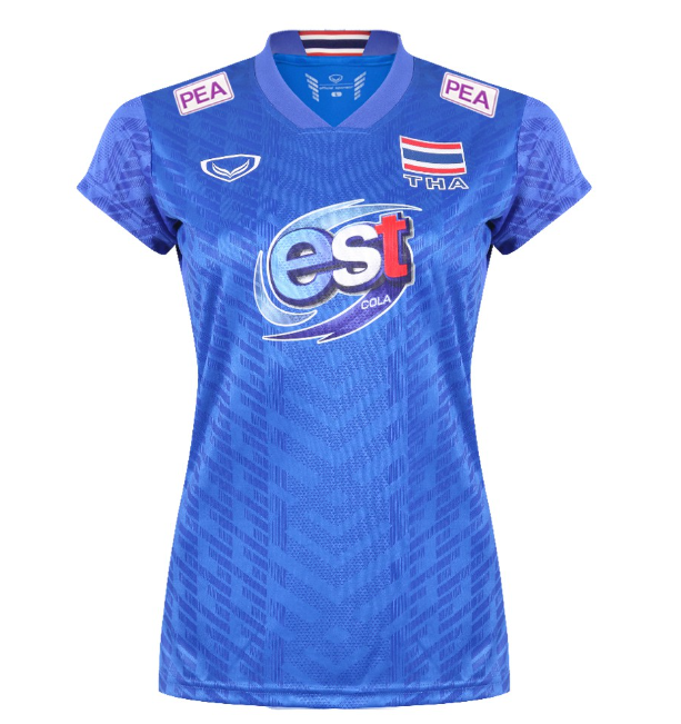 ก55#Grand Sport เสื้อวอลเลย์บอลทีมชาติหญิง รหัส: 014300