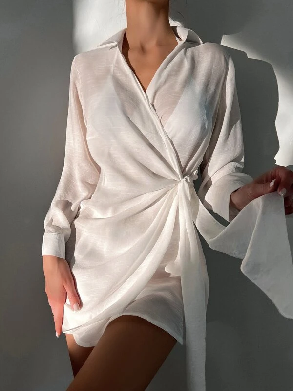 กิโมโน มัดปมข้าง ทรงแร็ป  mm-98