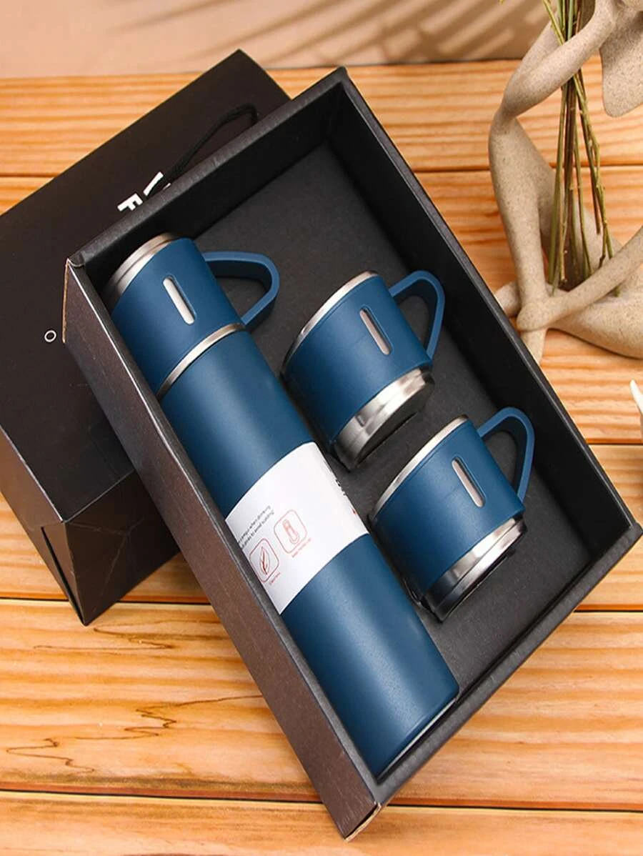 1ชิ้น แก้วเก็บความร้อน ธุรกิจ, สแตนเลส 304 ชุดของขวัญ, ถ้วยน้ำร้อน แก้วน้ำชงชา สแตนเลส, ถ้วยน้ำรถ สแตนเลส สองชั้น  pp-16