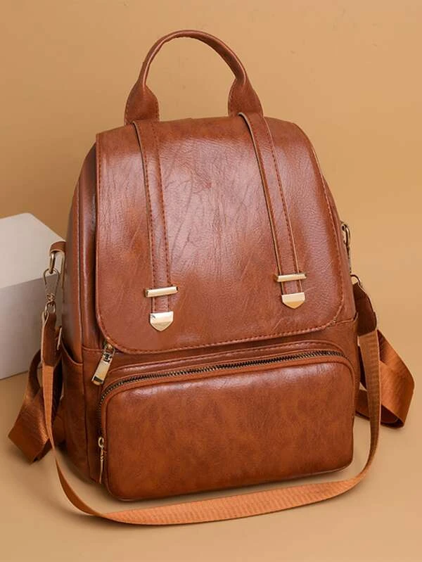 กระเป๋าเป้พนัง รายละเอียด โลหะ  ll-53