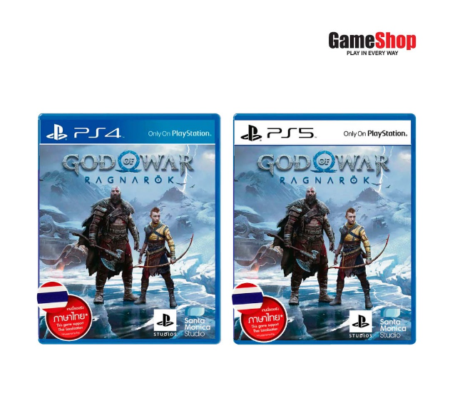 RE27-PlayStation Game : PS4 / PS5 Game : God Of War Ragnarok Standard Edition