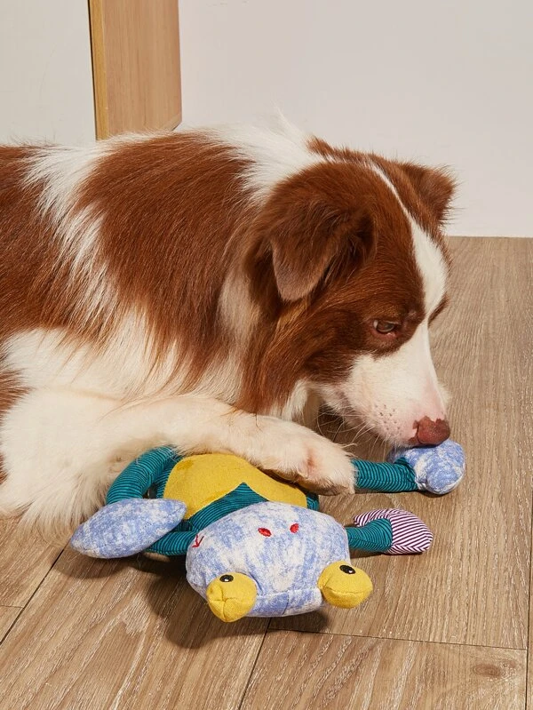 ของเล่นมีเสียง สัตว์เลี้ยง การออกแบบ  การ์ตูน กบ ม-12