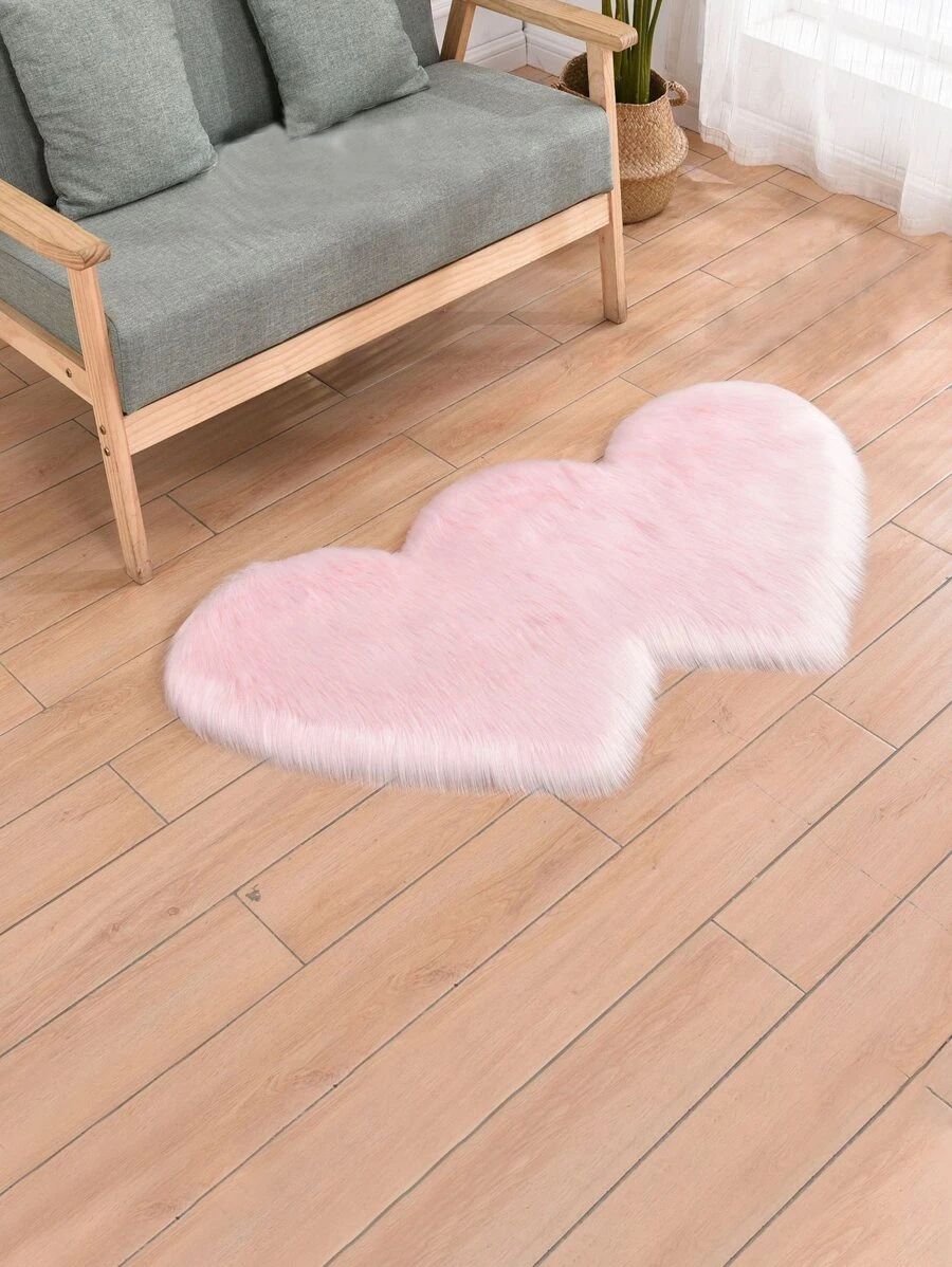 พรม รูปหัวใจ กันลื่น 1 ชิ้น  ii-75