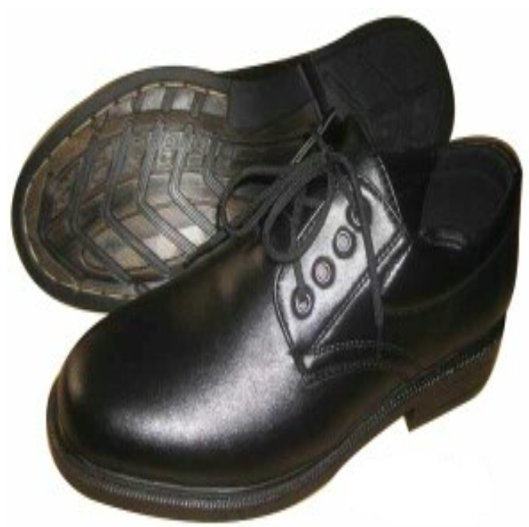 MAN29-รอวเท้าหนังสีดำคัชชูผู้ชาย ผูกเชือก ใส่ทำงาน