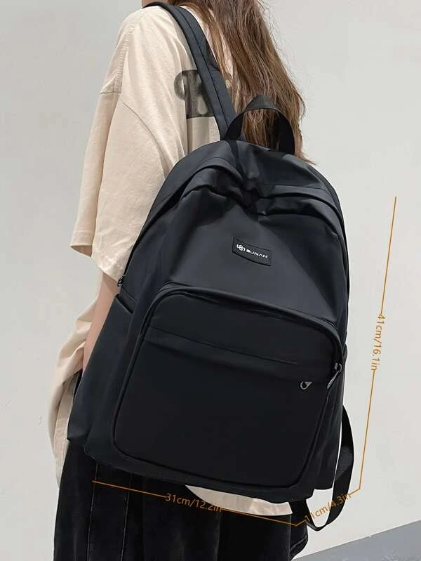 กระเป๋าเป้ คลาสสิค แพทช์ ตัวอักษร  ll-95