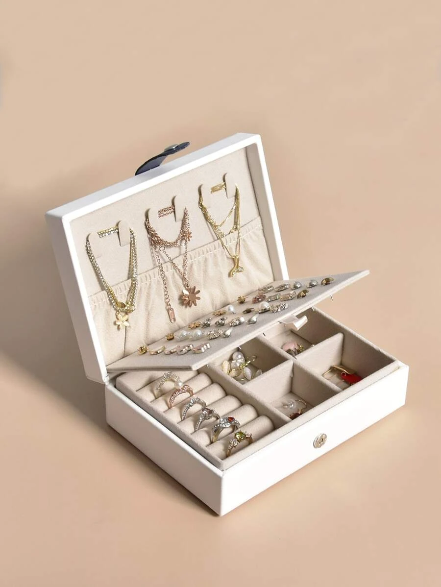 กล่องเก็บเครื่องประดับสองชั้น 1 ชิ้น  i-5