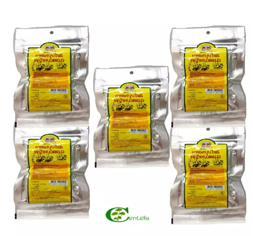 ส019 อภัยภูเบศร ยาชงสมุนไพร หญ้าหนวดแมว : ใช้รักษาผู้ป่วยในโรคนิ่วในระบบทางเดิน ปัสสาวะ 2 กรัม x 10 ถุงช้อนชา x 5 ถุง Abhaibhubejhr Cat's Whisker Herbal Infusion Tea: Diuretic 2 gram x 10 teabags x 5 