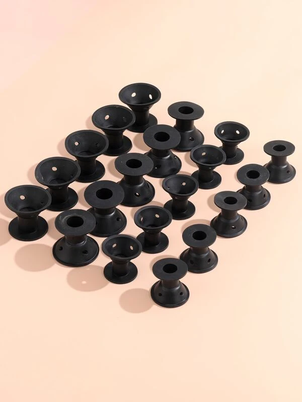 ที่ม้วนผม การออกแบบ เห็ด 20 ชิ้น  k-73