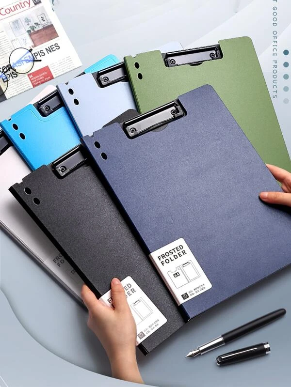 โฟลเดอร์ไฟล์สีสุ่ม A4 1 ชิ้น f-60