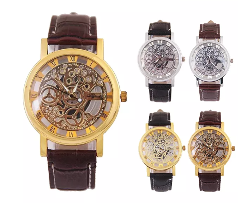 EW06-RW046 นาฬิกาข้อมือผู้หญิง นาฬิกา วินเทจ นาฬิกาผู้ชาย นาฬิกาข้อมือ นาฬิกาแฟชั่น Watch นาฬิกาสายหนัง พร้อมส่ง