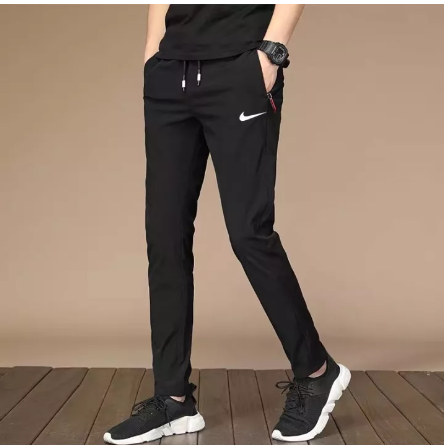 BIG72-AdidasและNKใหม่ผู้ชายและผู้หญิงหลวมระบายอากาศตรงกางเกงลำลองมีซิปกระเป๋ากางเกง