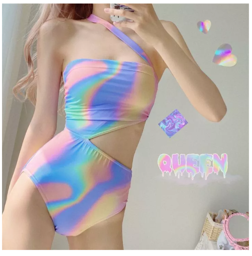 S99 Margot ชุดว่ายน้ำหญิง sexy ชุดว่ายน้ำ2พีช ชุดวายน้ำหญิง 2021 New 021032