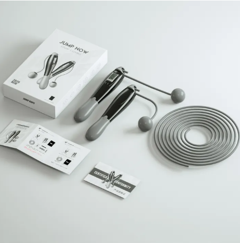 DK19-เชือกกระโดดไร้สาย คำนวญรอบ นับแคลอรี่ ชิปอัจฉิยะ รุ่นใหม่ล่าสุด Jump Now Count3 ของแท้ 100% พร้อมส่ง