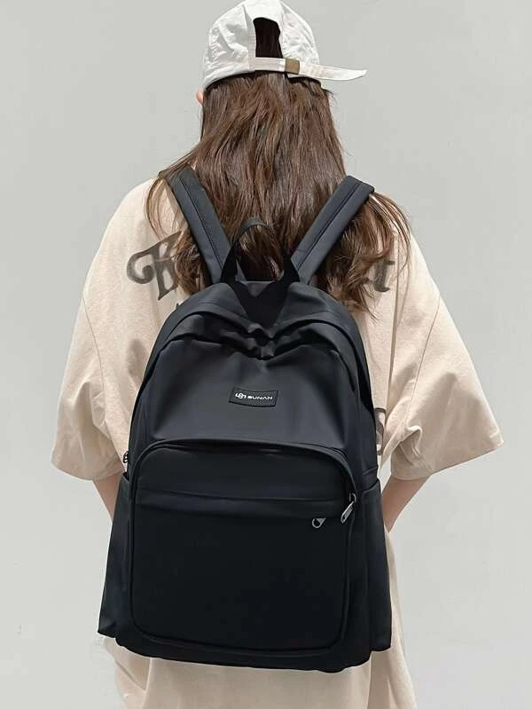 กระเป๋าเป้ คลาสสิค แพทช์ ตัวอักษร  ll-94