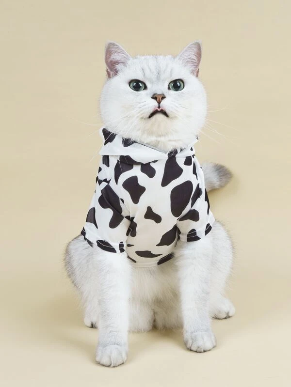 เสื้อกันหนาวสำหรับสัตว์เลี้ยง ลายวัว ม-42