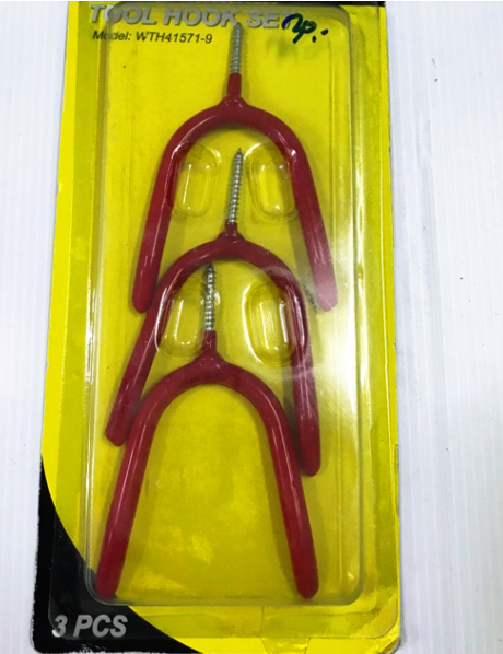 MW119-ตะขอ 3 ชิ้น Tool Hook set Kingkong