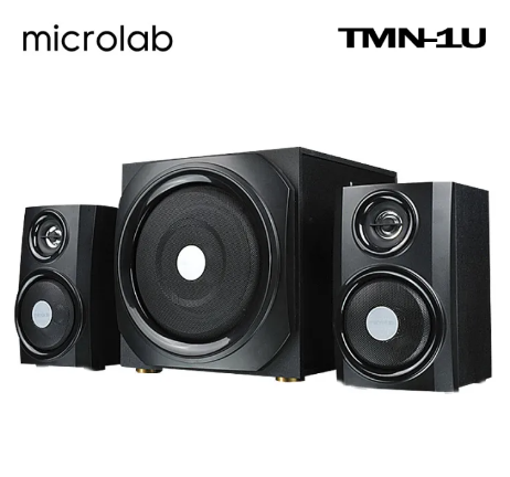 PD56-Microlab TMN-1U Bluetooth Speaker 2.1 Chลำโพง บลูทูธ , ซับวูฟเฟอร์ไม้, ลำโพง2.1 สามารถเชื่อมต่อกับทีวี / คอมพิวเตอร์ / โทรศัพท์มือถือ / รับประกัน 1 ป