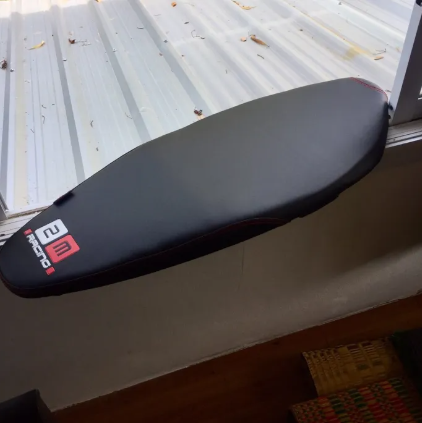 FU190-เบาะปาดทรงเชง 2M HONDA WAVE 125i NEW(2019) ตัดขอบสนาม / ทรงเชง หนังด้าน ด้ายแดง เบาะแต่ง เบาะมอเตอร์ไซด์ งานสวยคุณภาพดี