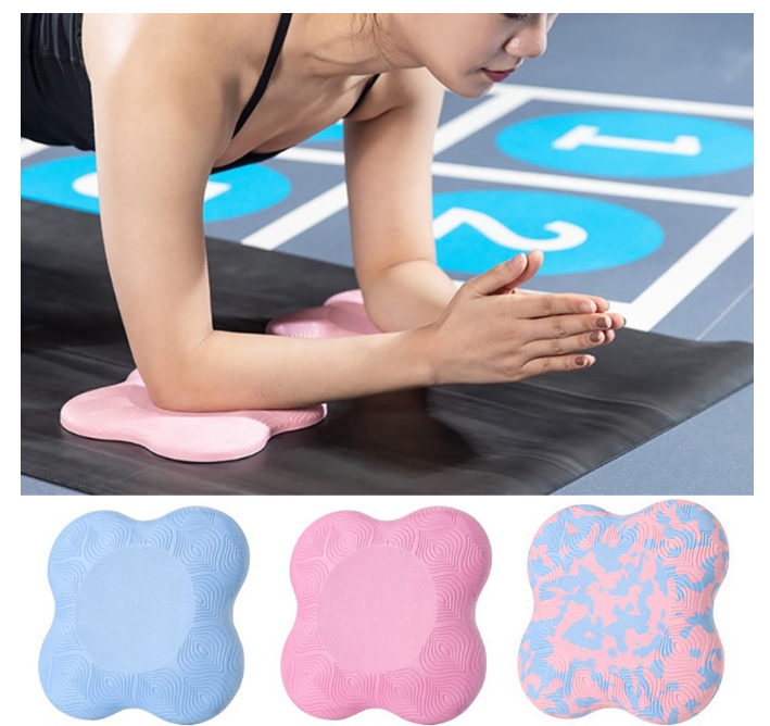 ฟ-064 แผ่นรองข้อศอกโยคะ แผ่นรองข้อศอก แผ่นรองเข่า เล่นโยคะง่าย ทำท่าPlankก็สบาย Yoga knee pad