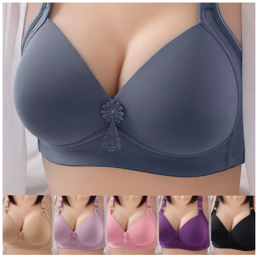 BRA90 RANMO 36/80-44/100 BC Push up Seamless Wireless Plus size Bra underwear lingerie women