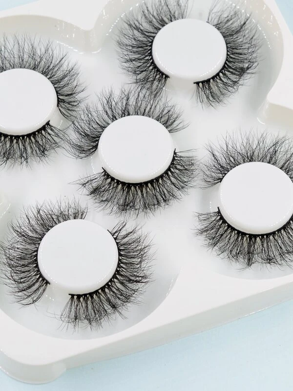 ขนตาปลอม แบบมีวอลลุ่ม 15mm 5 คู่ g-49