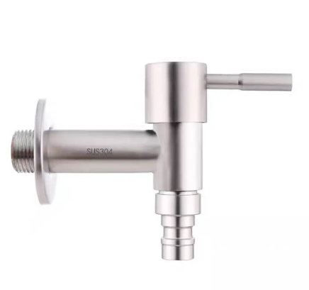 SA94-ก๊อกสนาม มีข้อต่อสวมสายยาง สแตนเลส 304 แท้