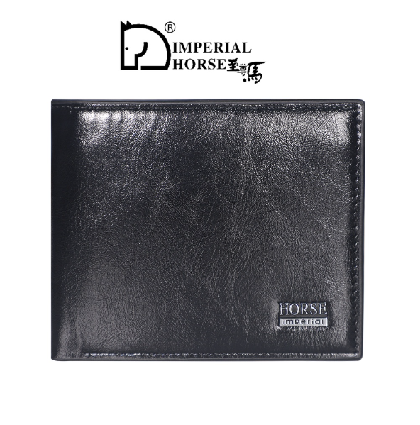 TOP04-Imperial Horse 516 กระเป๋าสตางค์ใบสั้น มีช่องใส่เหรียญ วัสดุผลิดจาก PU คุณภาพดี สำหรับผู้ชาย