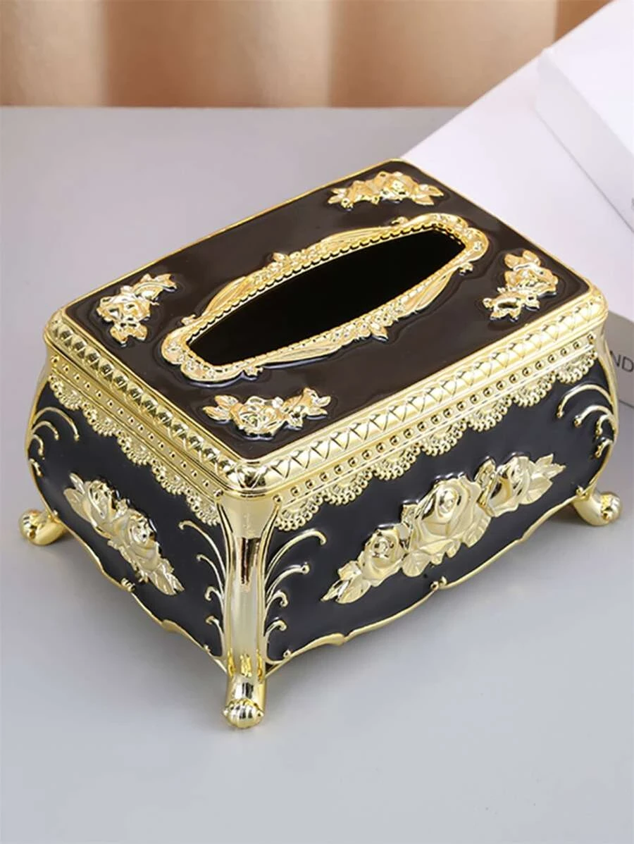 กล่องใส่ทิชชู่ 1 ชิ้น ลายสโคล์  nn-165