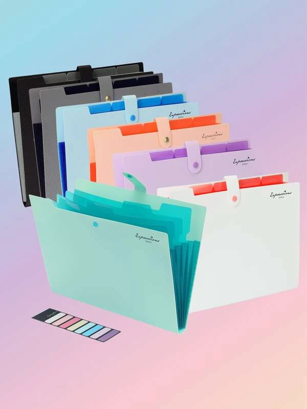 กระเป๋าแฟ้ม หลายชั้น สุ่ม 1 ชิ้น f-73