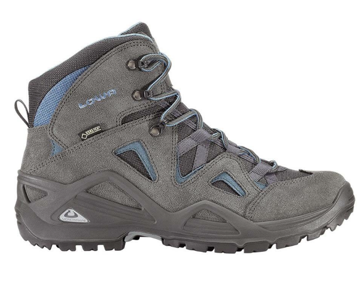 MAN04-รองเท้า LOWA men's Zephyr GTX Mid Hiking Boot Anthracite/Gray