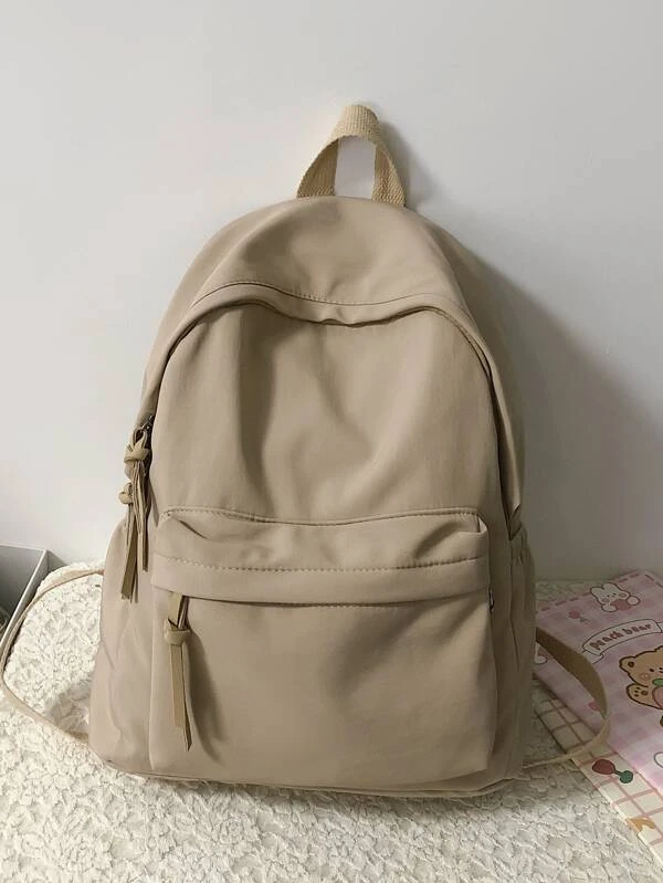 กระเป๋านักเรียน รายละเอียดปม กระเป๋าด้านหน้า  ll-6