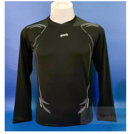 FJ23-เสื้อกีฬา แขนยาวชาย หญิง Spot เสื้อบอดี้ฟิตแขนยาว เสื้อออกกำลังกายแขนยาว สวมใส่สบาย