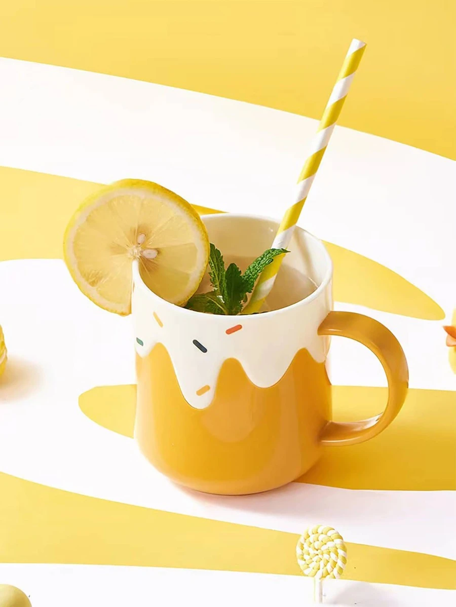 เด็ก แก้วมัคสำนักงาน พลาสติก น่ารัก ลายกราฟฟิค สำหรับ 1 ชิ้น  oo-147