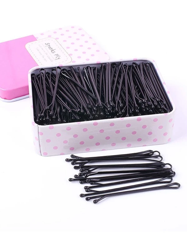 100 ชิ้น กิ๊บปักผม พร้อม กล่องเก็บของ  k-10