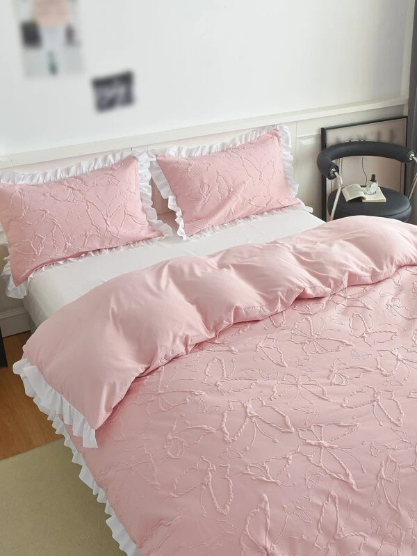 ชุดปลอกผ้านวม ไม่มีฟิลเลอร์ ขอบเปลือก t-81